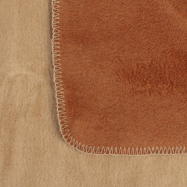 Koc Cosy Home 150x200cm Cognac&Beige