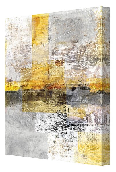 Obraz na płótnie Yellow Abstract