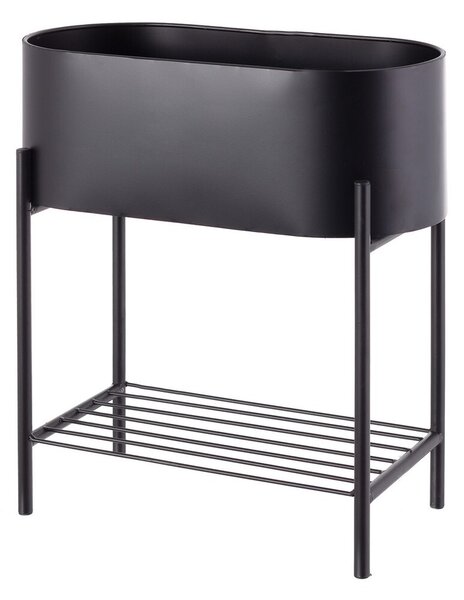Kwietnik Valery Duo 40x19x45cm black