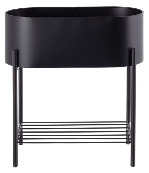 Kwietnik Valery Duo 40x19x45cm black