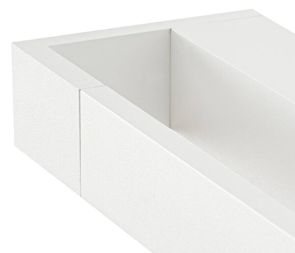 Kinkiet Jora Arcchio, biały / opal, łazienka, aluminium, nowoczesny