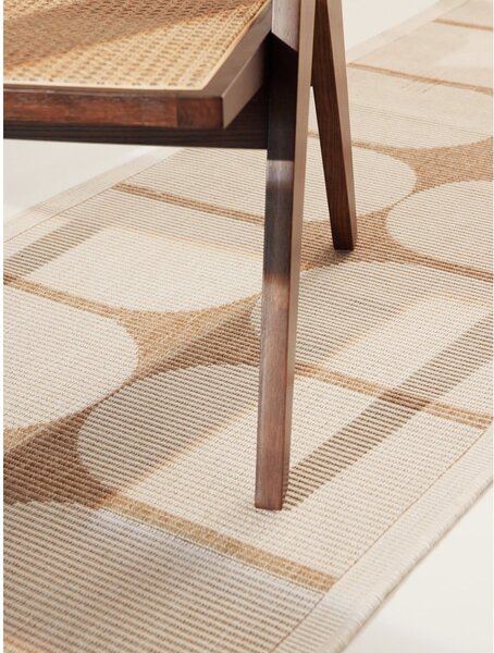Chodnik odpowiedni na zewnątrz w beżowo-śmietankowym kolorze 80x250 cm Duet Bowen – NORTHRUGS