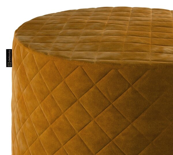 Puf Barrel pikowany