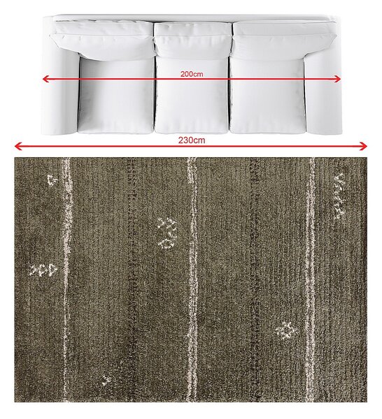 Dywan Royal jungle green 160x230cm