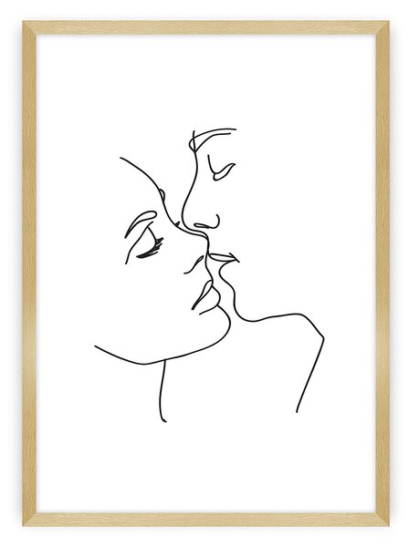 Plakat Kiss Line