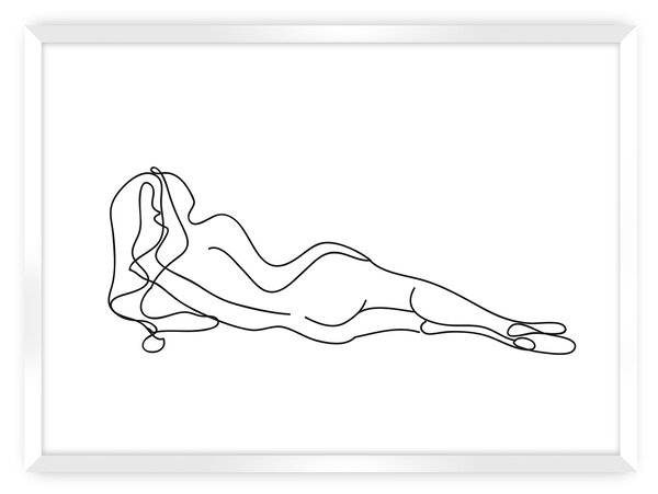Plakat Figure Line III