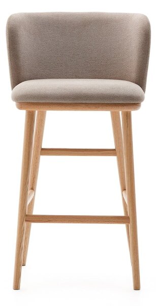 Jasnobrązowy hoker (wysokość siedziska 65 cm) Ciselia – Kave Home