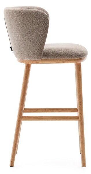 Jasnobrązowy hoker (wysokość siedziska 65 cm) Ciselia – Kave Home