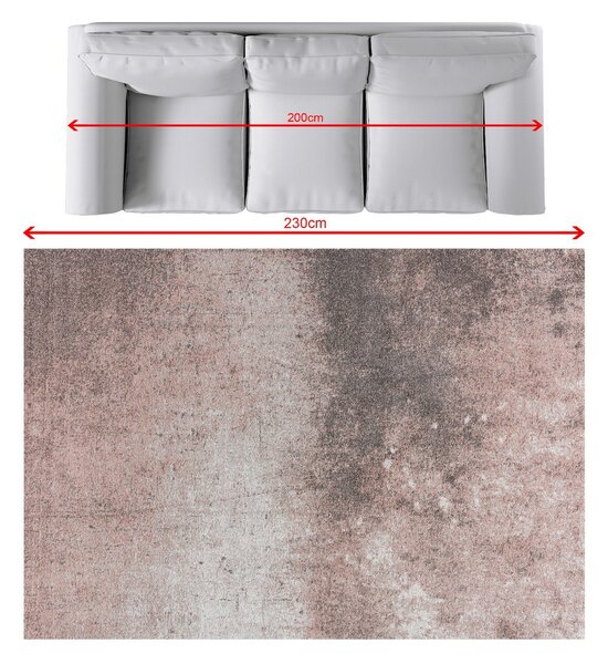 Dywan Softness cream rose 160x230cm