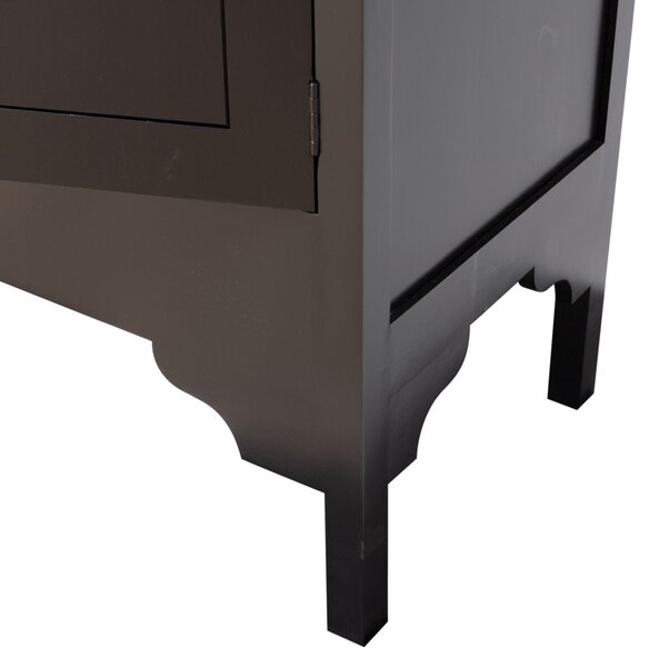 Szafa kredens Modern 104x56x170cm black