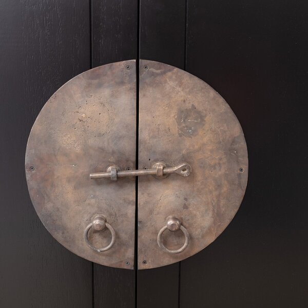 Szafa kredens Modern 104x56x170cm black