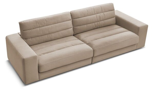 Szarobrązowa aksamitna sofa 276 cm Sierra – Bobochic Paris