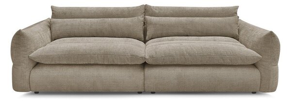 Beżowa sofa z tkaniny szenilowej 276 cm Neil – Bobochic Paris