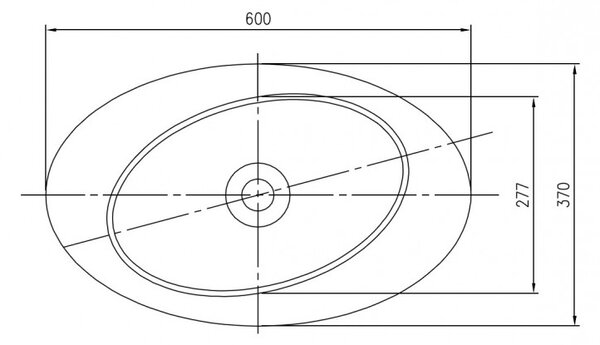 Umywalka stojąca kolumna WAVE PB2175 – 60 × 37 × 90 cm – kolor biały – konglomerat