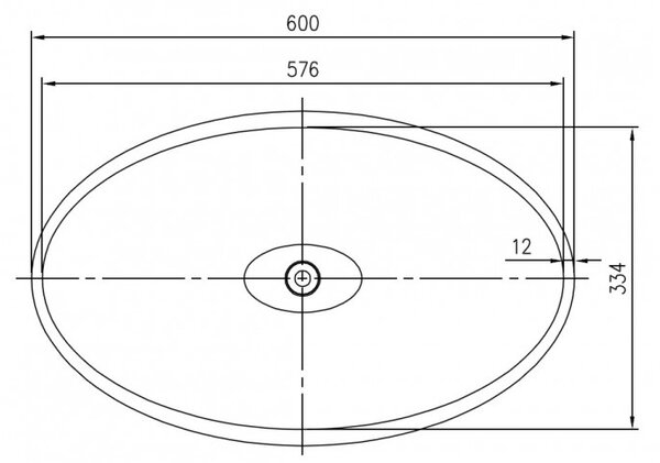 Umywalka stojąca kolumna WAVE PB2175 – 60 × 37 × 90 cm – kolor biały – konglomerat