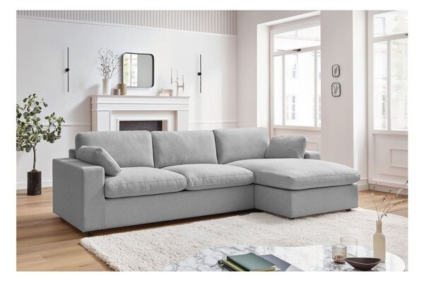 Jasnoszary narożnik Belair – Bobochic Paris