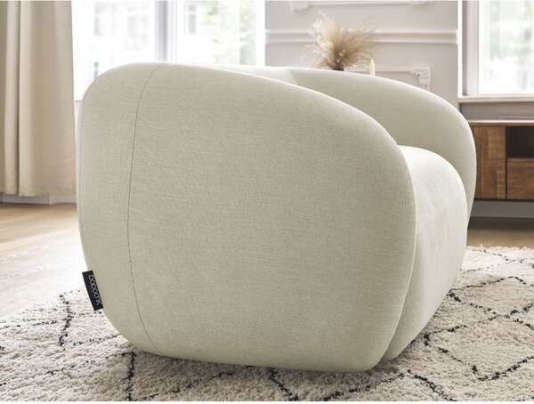 Beżowa sofa z tkaniny szenilowej 160 cm Celine – Bobochic Paris