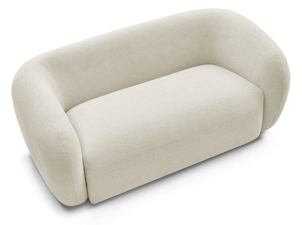 Beżowa sofa z tkaniny szenilowej 160 cm Celine – Bobochic Paris
