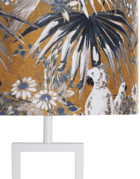 Lampa stołowa White Parrot 78cm