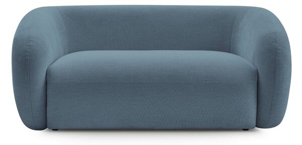 Niebieska sofa z tkaniny szenilowej 160 cm Celine – Bobochic Paris