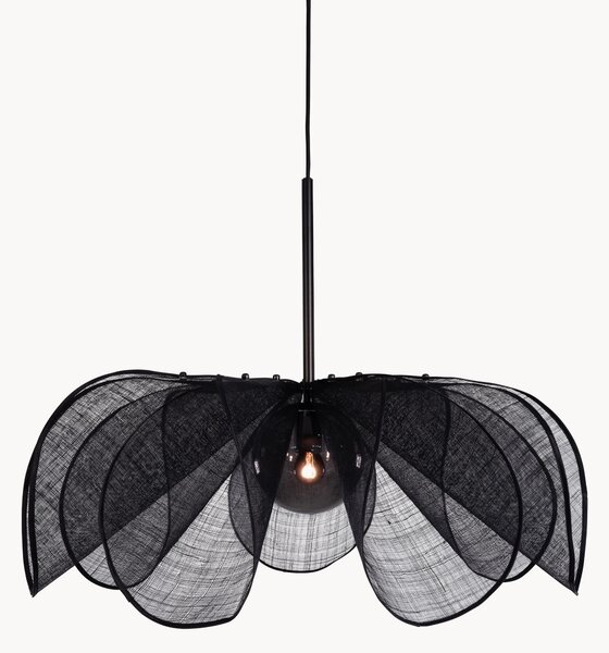 Duża lampa wisząca z włókien bananowych Styrka, różne rozmiary