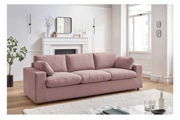Różowa sofa 250 cm Belair – Bobochic Paris