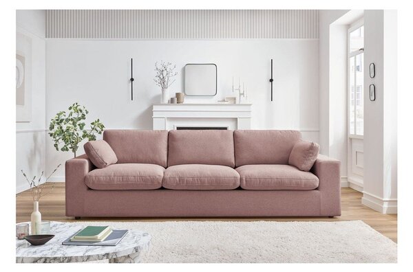 Różowa sofa 250 cm Belair – Bobochic Paris