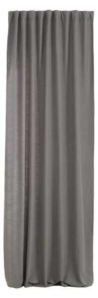 Zasłona BASIC na taśmie marszczącej 140x280cm ciemnoszary 1 szt