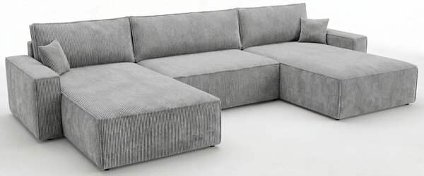 Jasnoszary duży narożnik w kształcie u F5-E34