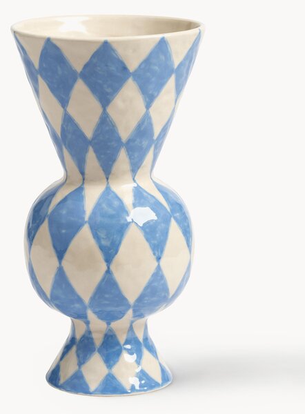 Ręcznie malowany wazon Rhombic, W 30 cm