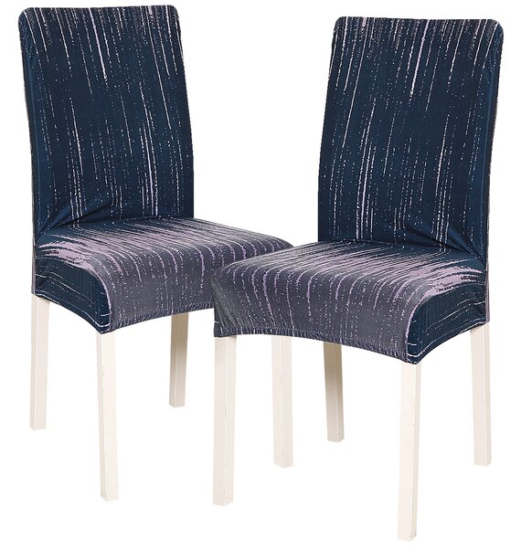 Pokrowiec elastyczny na krzesło Wave 45 - 50 cm, komplet 2 szt