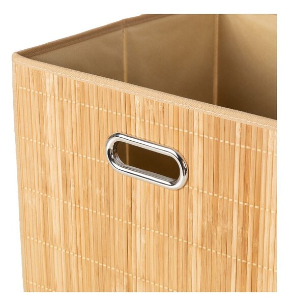 Bambusowy koszyk do regału 31x31x31 cm Anji – Compactor