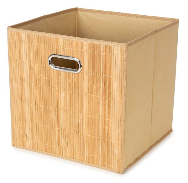 Bambusowy koszyk do regału 31x31x31 cm Anji – Compactor