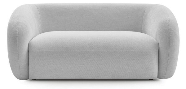 Jasnoszara sofa z tkaniny szenilowej 160 cm Celine – Bobochic Paris