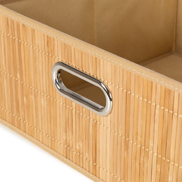 Bambusowy koszyk 31x31x15 cm Anji – Compactor