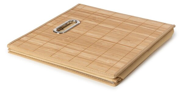 Bambusowy koszyk do regału 31x31x31 cm Anji – Compactor