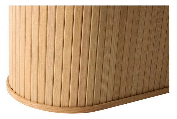 Stół z blatem w dekorze dębu 95x180 cm Nola – Unique Furniture