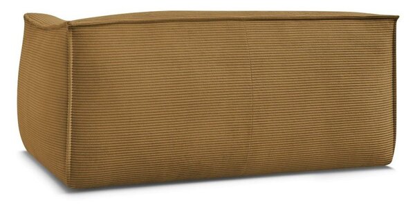 Musztardowa sztruksowa sofa 170 cm Giorgia – Bobochic Paris