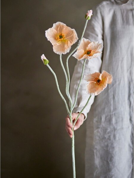 Sztuczny kwiat (wysokość 110 cm) Poppy – Bloomingville