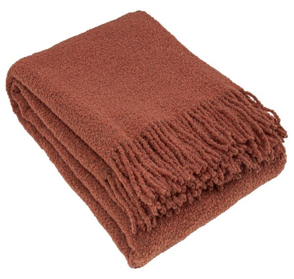 Pled Boucle 140x200cm cinnamon