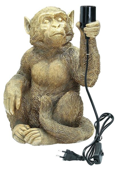 Lampa stołowa Gold Monkey 36cm