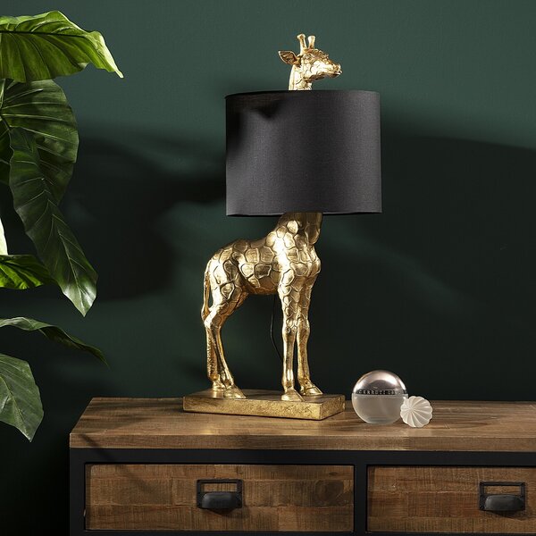Lampa stołowa Gold Giraffe 70cm