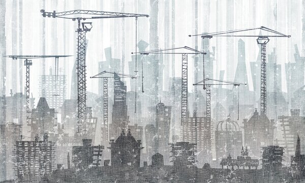 Fototapety Budowa, Fototapety Miasta i Kraje, u26287 : Uwalls.pl