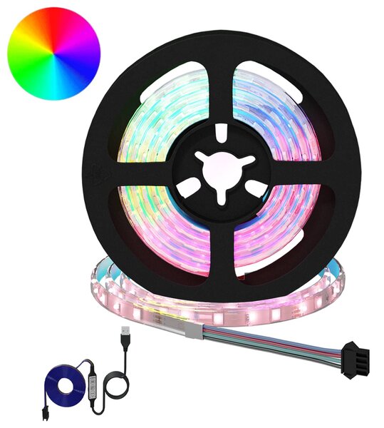 Taśma LED 12 pcs Czarny i przezroczysty 900 mm Miedź i plastik