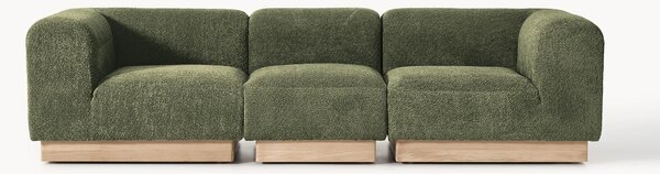 Sofa modułowa Teddy-Bouclé Natalie (3-osobowa)