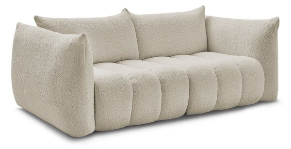 Beżowa sofa z materiału bouclé 234 cm Azra – Bobochic Paris