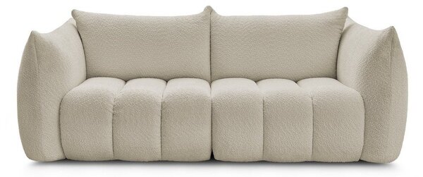 Beżowa sofa z materiału bouclé 234 cm Azra – Bobochic Paris