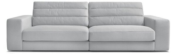 Jasnoszara aksamitna sofa 276 cm Sierra – Bobochic Paris