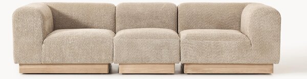 Sofa modułowa Teddy-Bouclé Natalie (3-osobowa)