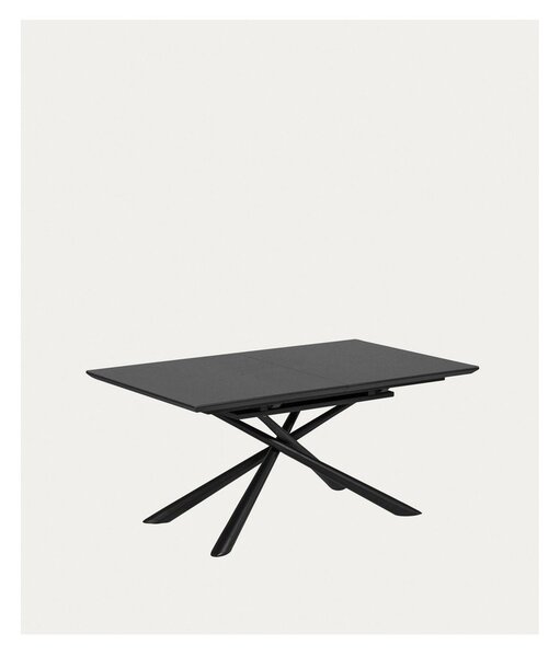 Rozkładany stół z dodatkowym blatem z ceramicznym blatem 90x160 cm Theone – Kave Home